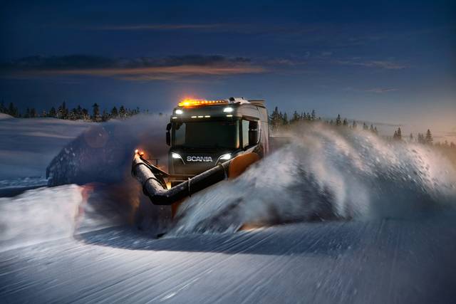 Scania: Hur ska självkörande fordon klara snöoväder?