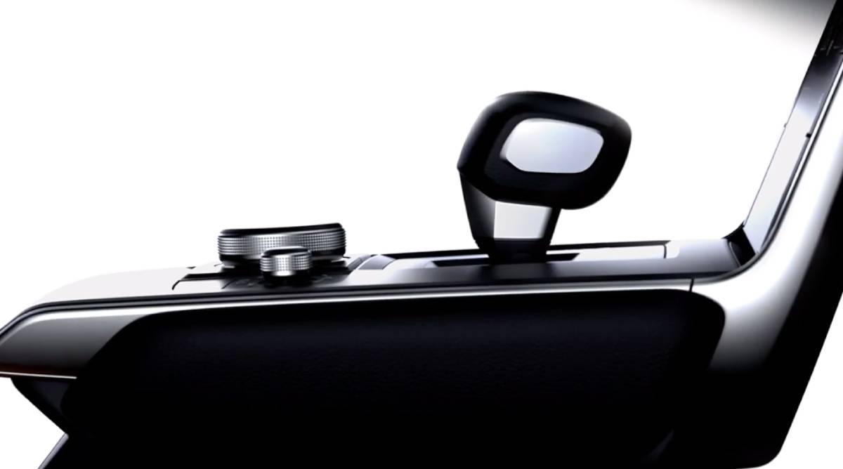 Mazda ger oss en första glimt på den ”flytande” mittkonsolen i kommande elbilen