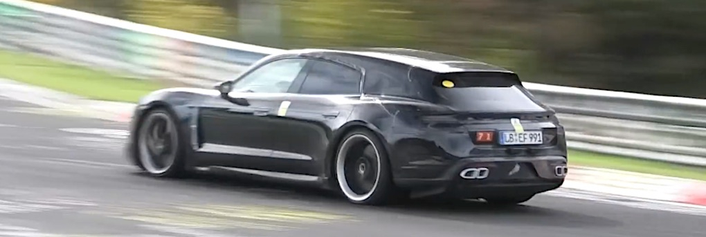 Film: Porsche Taycan Cross Turismo – eldriven superkombi – testar på Nürburgring