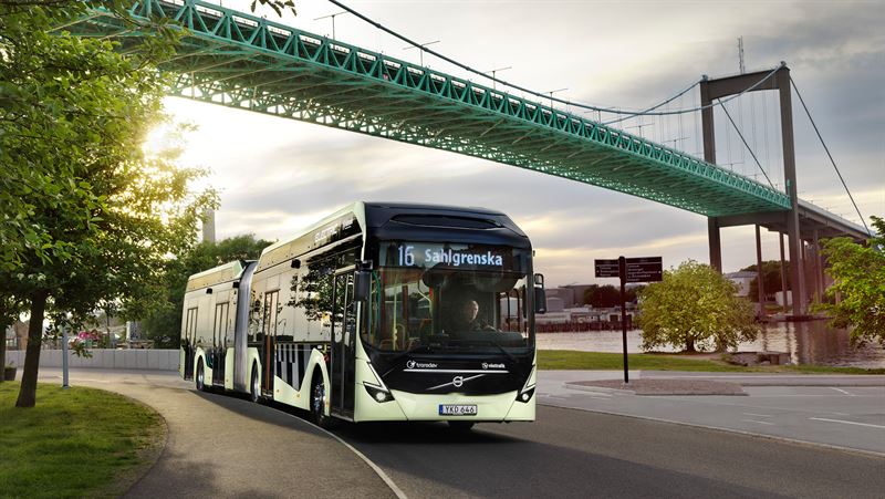 Volvo bygger 157 elbussar – ska rulla i Göteborg