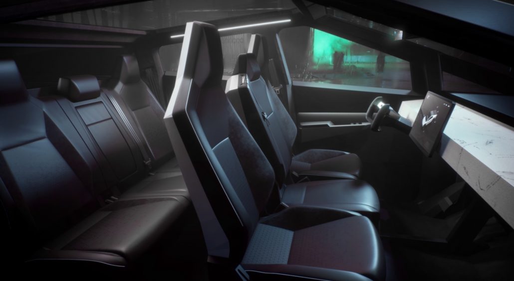 Här är Teslas pick-up –Elbilen på plats vid lanseringen