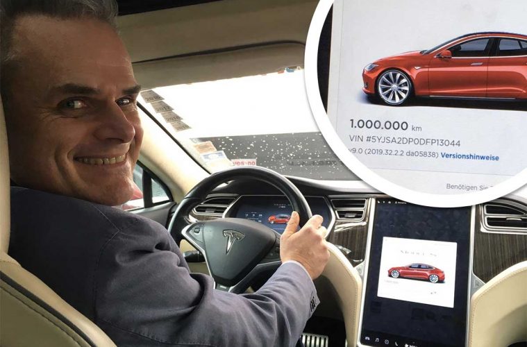 Hansjörg har kört 100 000 mil i sin Tesla Model S