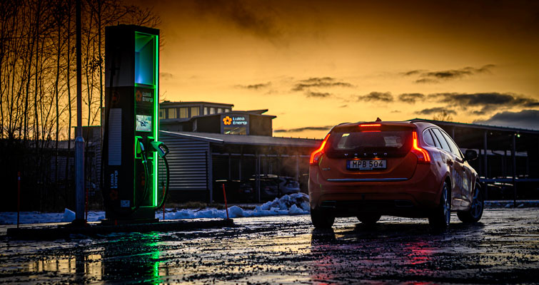 Superladdare på 175 kW i Luleå