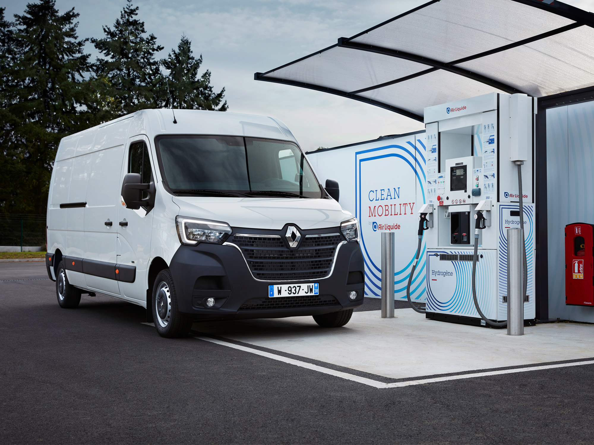 Renault förlänger räckvidden med vätgas