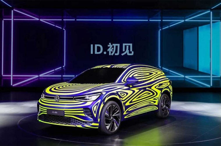 Volkswagen visar upp nya elbils-SUV:en (ID.4) i Kina