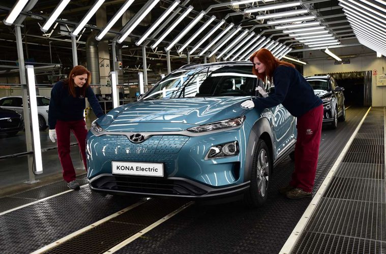 Hyundais Europa-fabrik öppnar i mars – kortar leveranstiden på elbilen Kona Electric