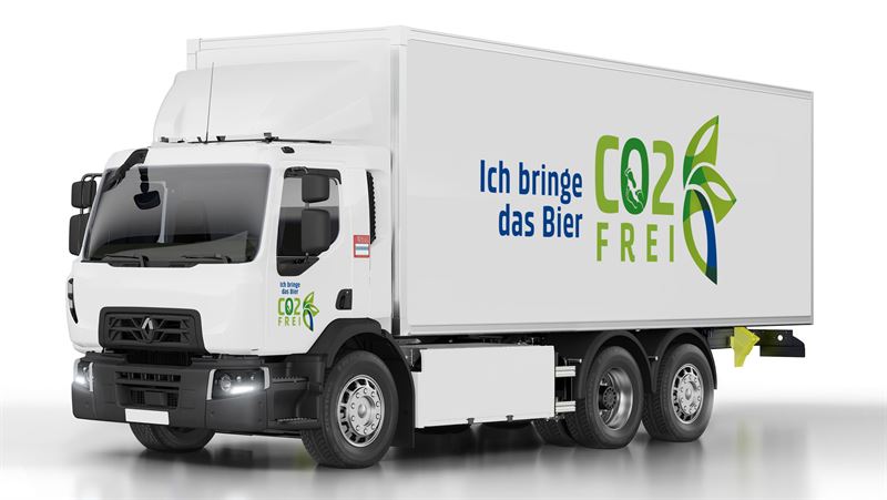 Renault Trucks i historiskt avtal med Carlsberg om leverans av 20 elektrifierade lastbilar