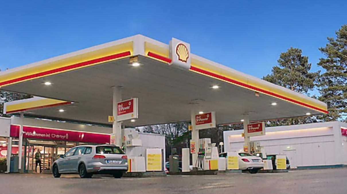 Shell storsatsar på snabbladdning i Tyskland