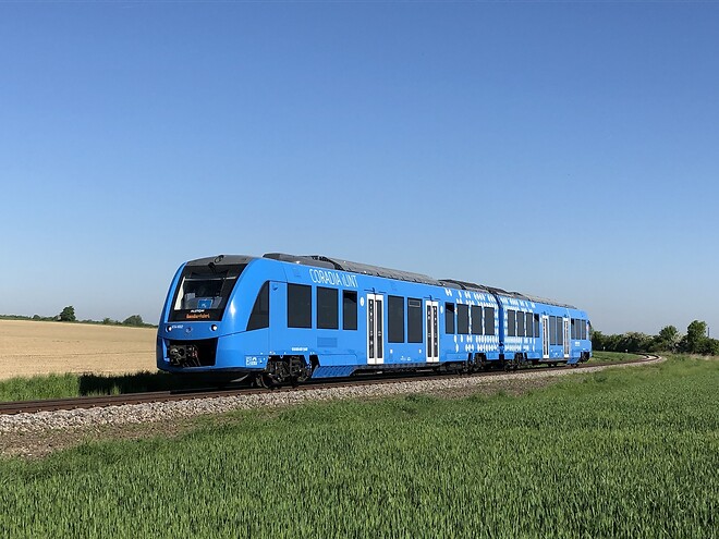 Världens första passagerartåg med vätgasbränsleceller testas