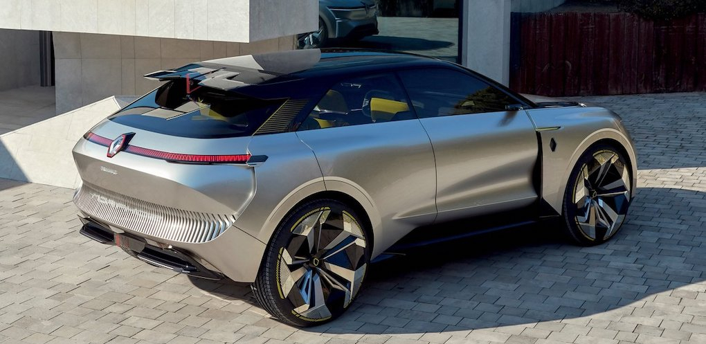 Renault visar nya konceptbilen Morphoz – 100 % elektrisk crossover