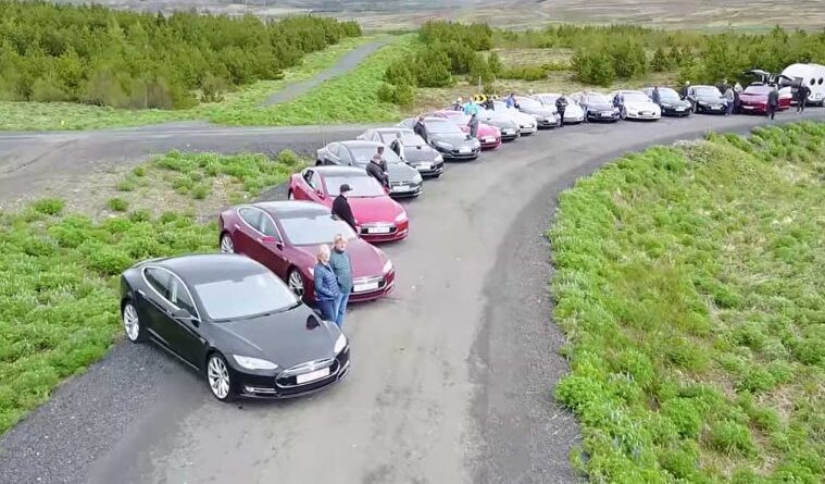 Tesla entrar Island – tar topplaceringen direkt