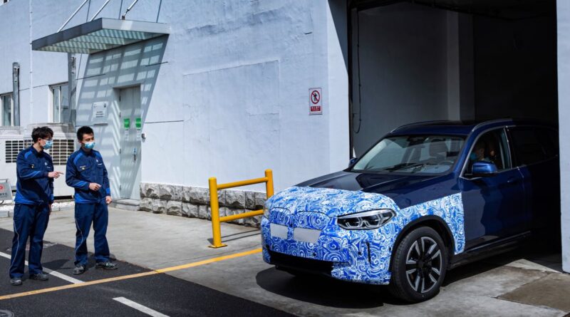 Nya elbilen från BMW är på gång