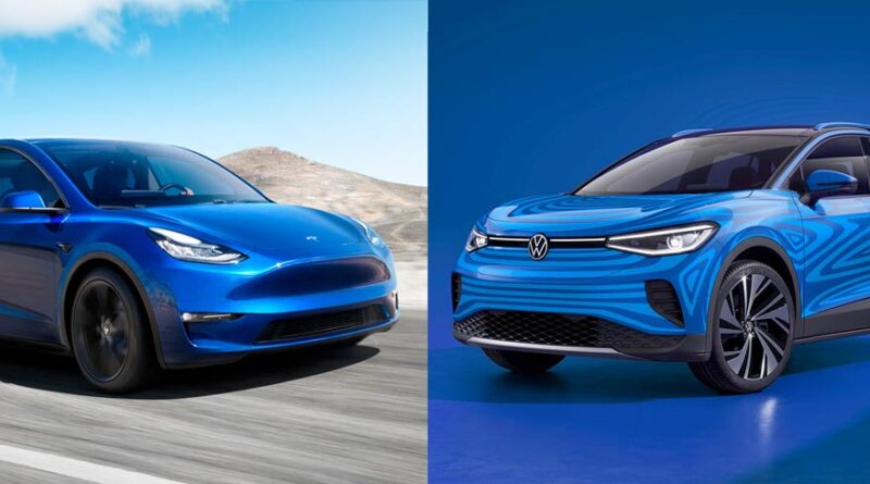 Nya elsuvarna: Tesla Model Y och Volkswagen ID.4 i detaljerad jämförelse