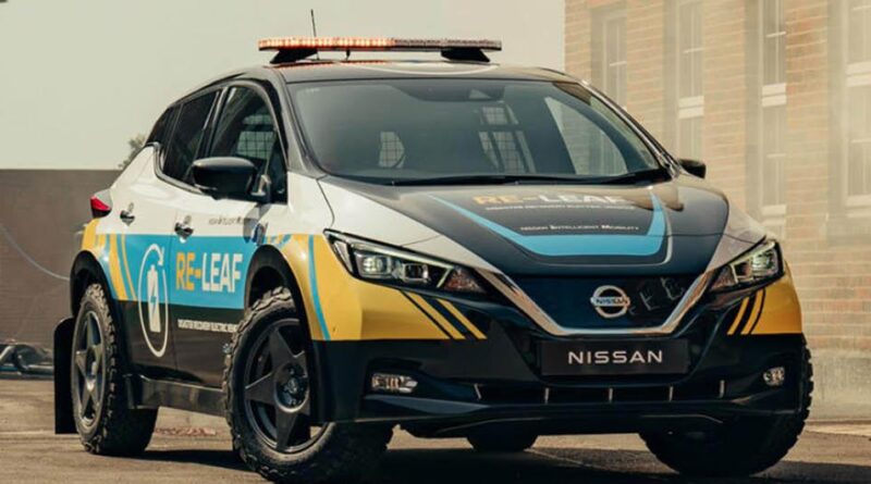 Nissan Re-Leaf är en upphöjd räddningsbil med eldrift