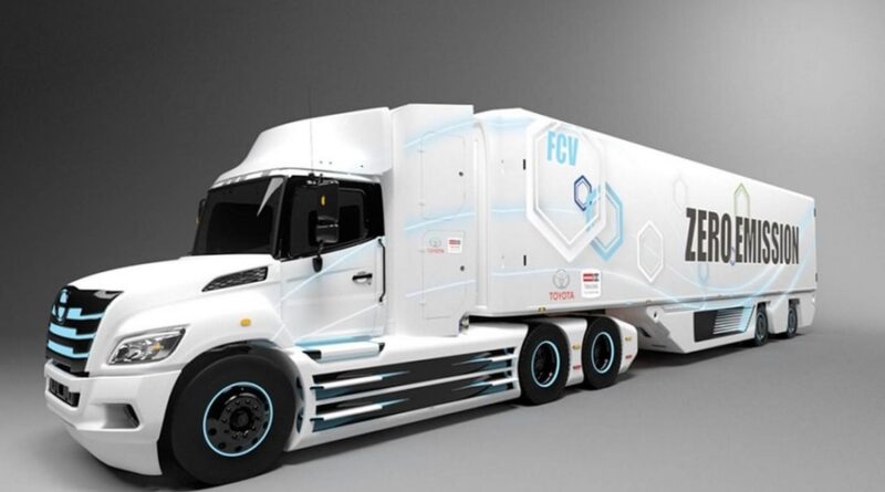 Toyotas nya vätgaslastbil byggs för USA-marknaden