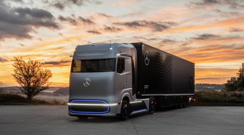 Daimler Trucks visar upp bränslecellsdrivna lastbilen GenH2