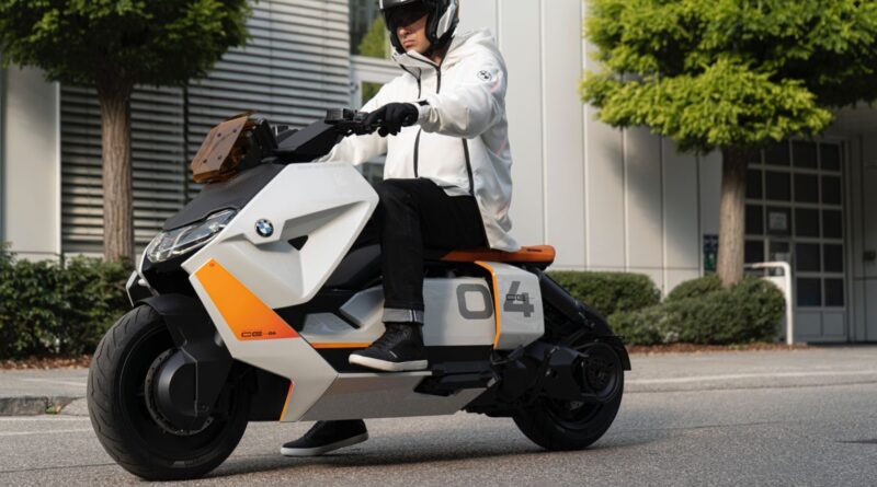 BMW Motorrad presenterar ny eldriven scooter