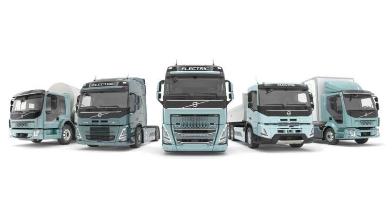 Volvo Lastvagnar lanserar ett komplett program med eldrivna lastbilar i Europa under 2021