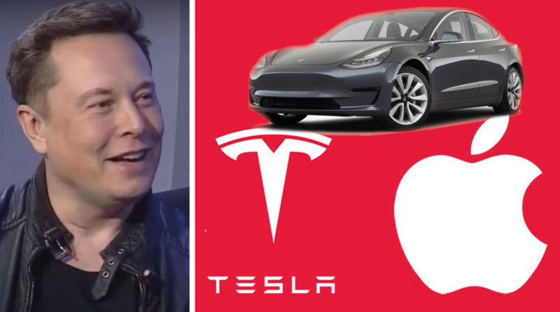 Elon Musk avslöjar: Skulle sälja Tesla till Apple