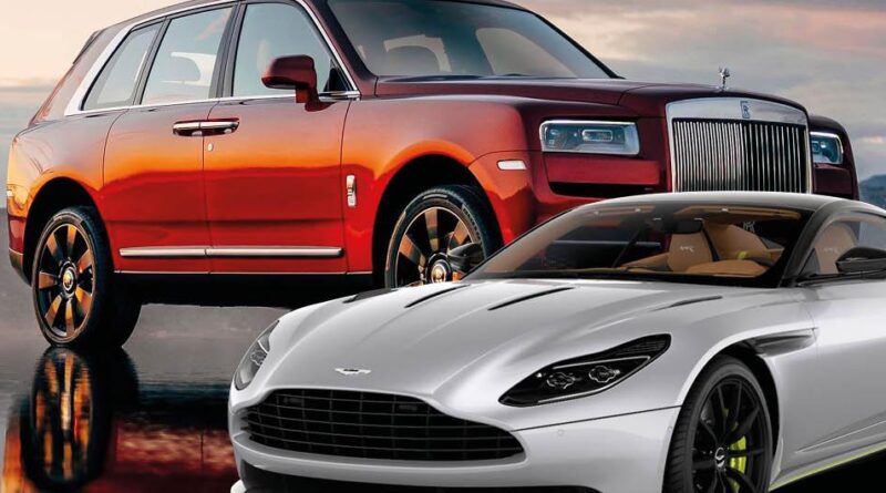 Aston Martin och Rolls-Royce försvinner från Sverige