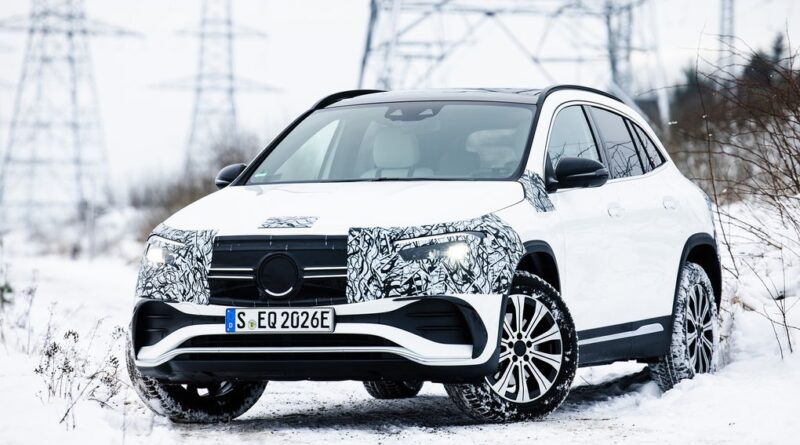 Provkörning: Mercedes EQA – en bekväm och stabil elbil på vinterväg