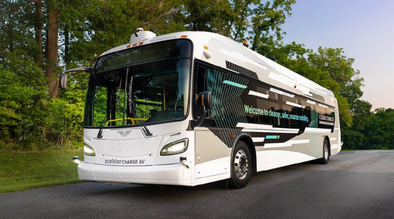 Här är Nordamerikas första buss med nivå 4-autonomi
