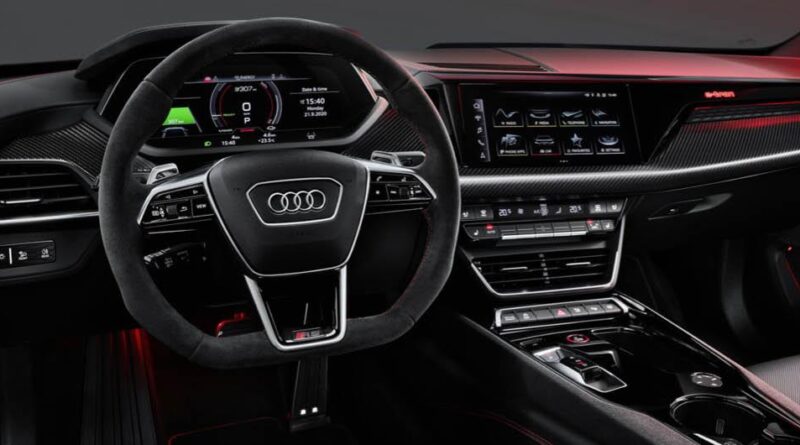 ”Interiören i Audi e-tron GT är befriande gammalmodig”