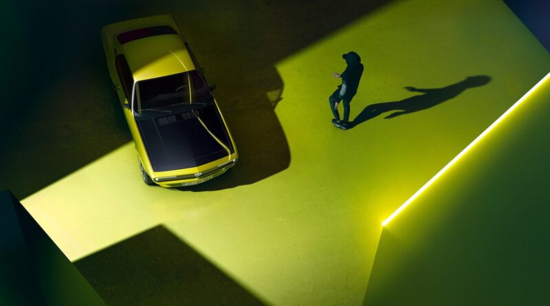 Opel visar konceptet ”Vintage Voltage” med elektrisk Manta