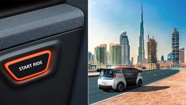 Dubai har beställt 4.000 självkörande fordon