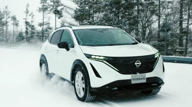 Video: Nissan vintertestar elbilen Ariya
