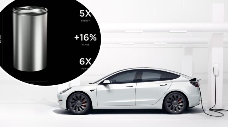 Panasonic och Tesla tror på billigare elbilar med burk-batteri