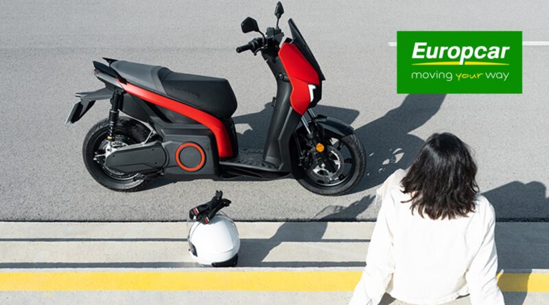 Europcar provar uthyrning av eldriven motorcykel SEAT MÓ