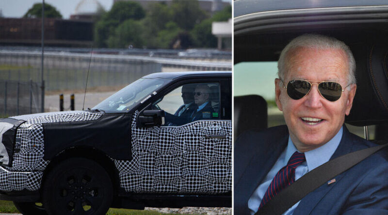 Joe Biden har kört Ford F-150 Lightning: ”Den här jäkeln är kvick!”