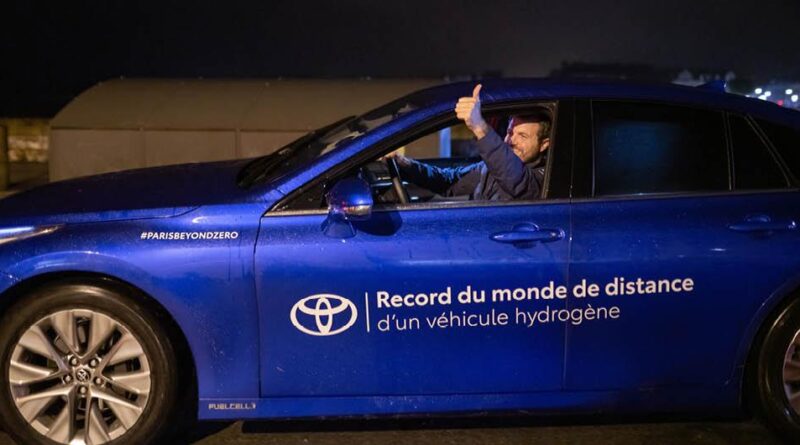 Toyota kör om Hyundai – nytt räckviddsrekord i vätgasbilen