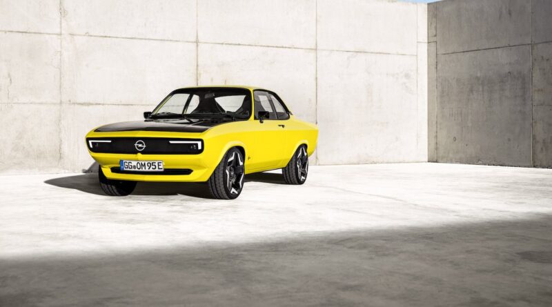 Opel avslöjar detaljer kring elektrisk Manta