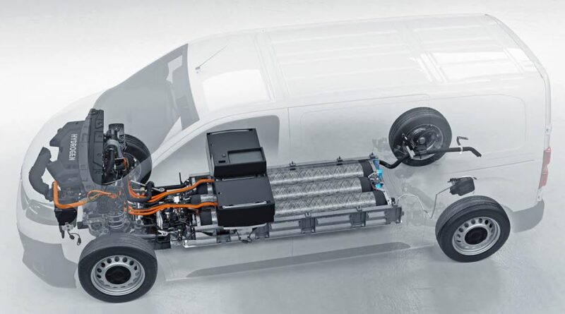 Opel Vivaro-e Hydrogen är en ny vätgashybrid som klarar 40 mil