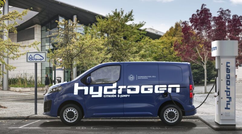 Nya Citroën ë-Jumpy Hydrogen – 400 km eldrift som tankas på tre minuter