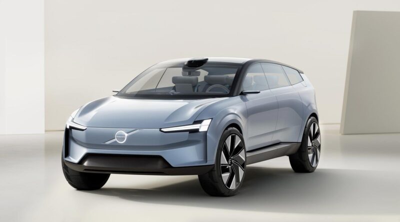 Nytt koncept från Volvo: Concept Recharge är nya elbilen byggd från grunden