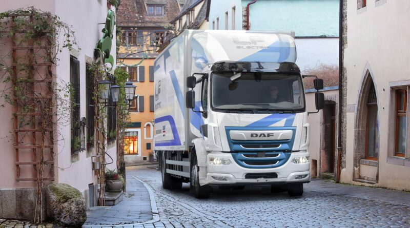 Storbritanniens regering väljer Leyland Trucks för prövning av el lastbilar.
