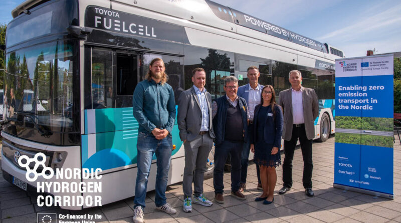 Trelleborg blir första staden att etablera en tankstation i den nordiska vätgaskorridoren