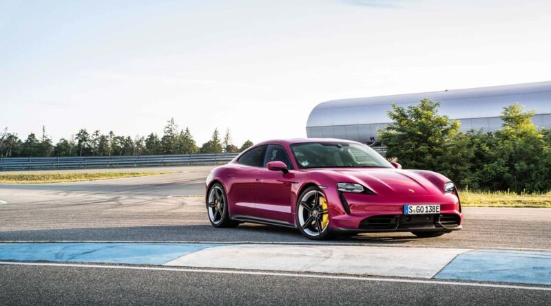 Porsche Taycan uppdateras med längre räckvidd (och nya färger)