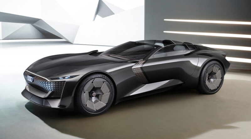 Audis nya konceptbil fäller ut sig – Här är skysphere concept