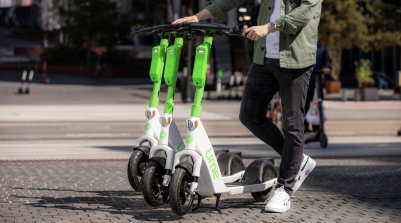 Lime lanserar elsparkcyklar med fasta och obligatoriska parkeringsplatser