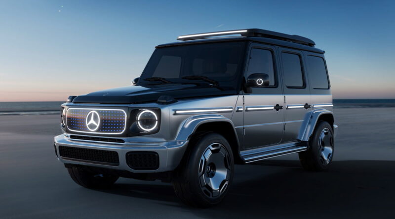 Nytt koncept: Mercedes visar upp G-klass som elbil