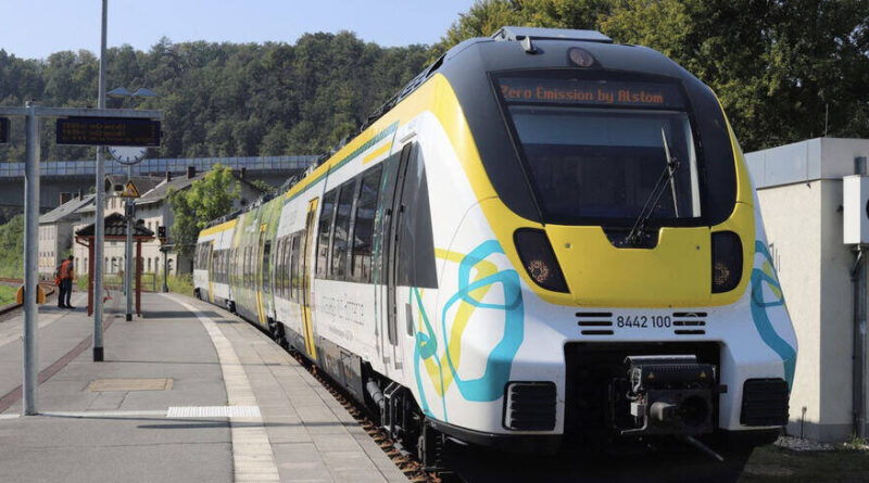 Tyskland testar nyutvecklade batteridrivna tåg