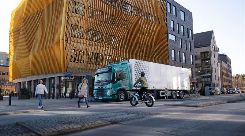 Volvo Lastvagnar får rekordorder på ellastbilar