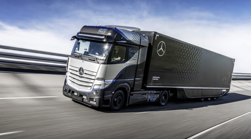 Daimler börjar vägtester av lastbil med bränsleceller