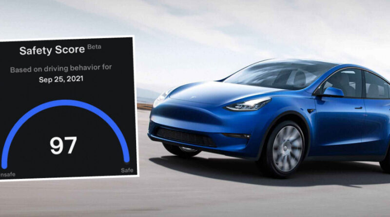 Så funkar Tesla Safety Score – tvärnit ger minuspoäng