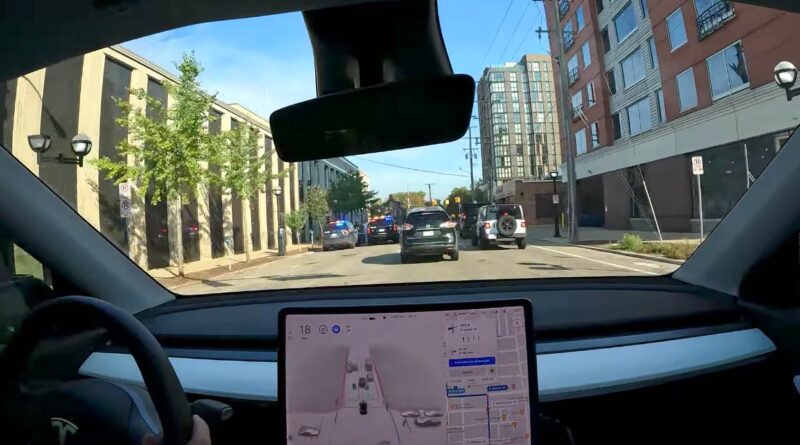 Video: Tesla rullar ut ny version av sin självkörande mjukvara