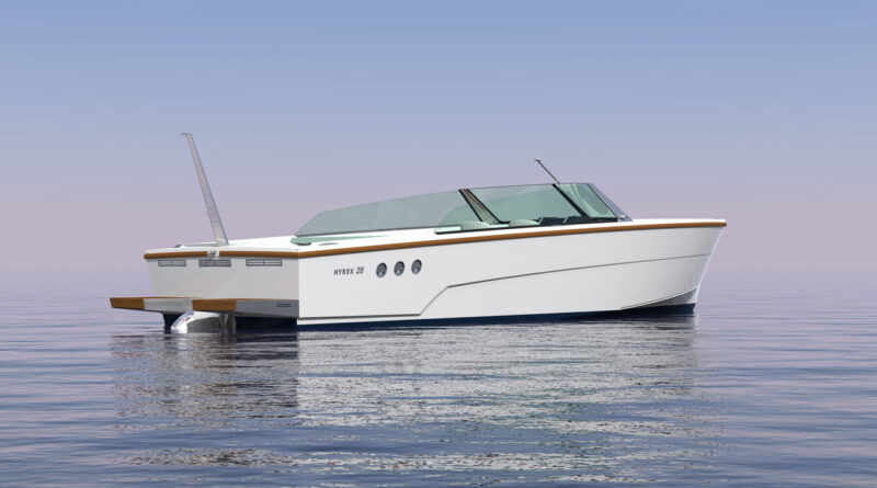 Norska Hyrex ska släppa eldriven båt. Som även är försedd med vätgas-bränsleceller
